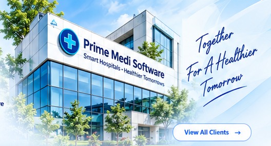 Modern hospital using connected healthcare technology and hospital information system